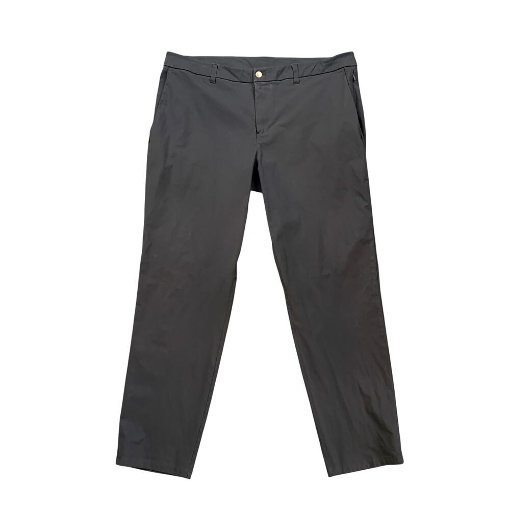 Lululemon Pants Men 40 Gotham Gray Commission Relaxed Fit Travel Golf Work Chino